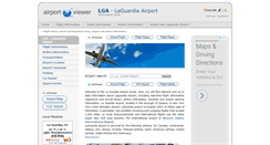 Desktop Screenshot of lga.airport-viewer.com