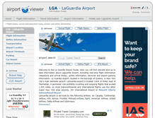 Tablet Screenshot of lga.airport-viewer.com